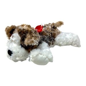 Adorable | Plush Stuff Animal | Extremely Soft | Brown and White Puppy | 13”